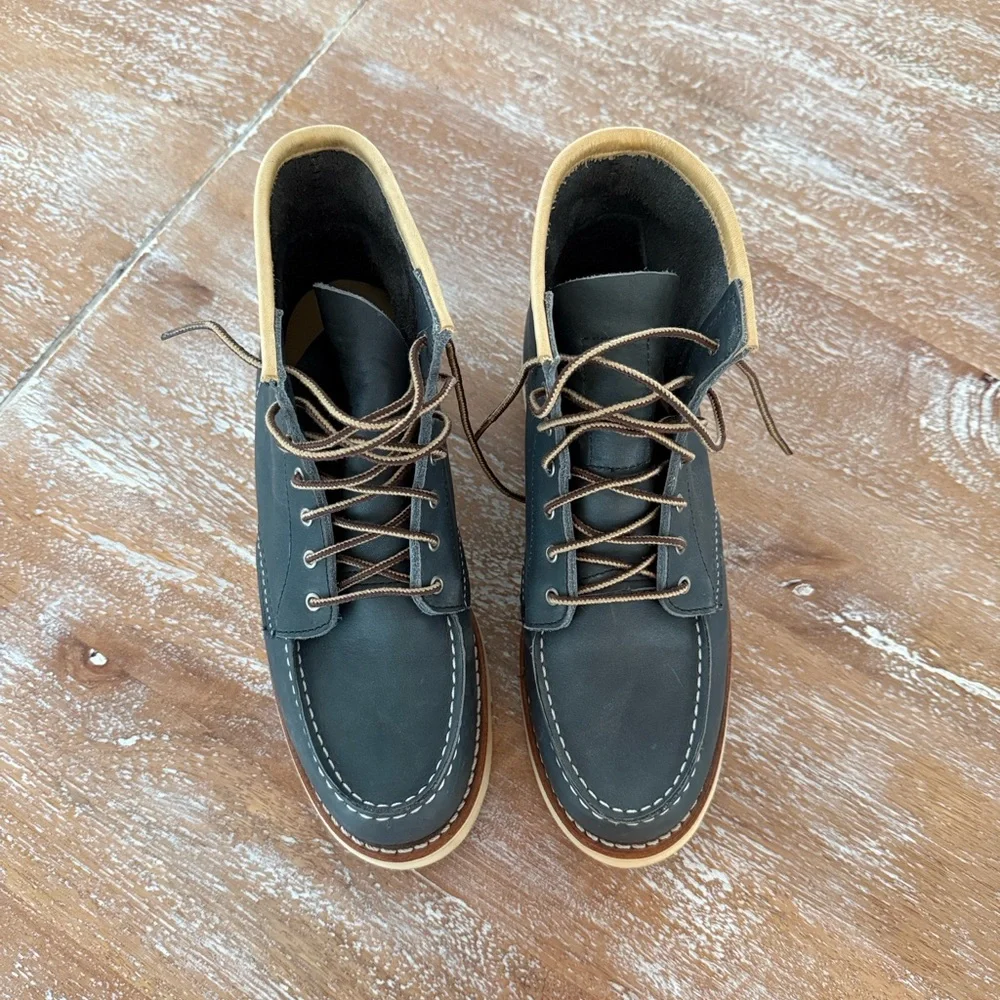 Red Wing Women's Short Boot in Indigo Leather size 8.5 women - Picture 6 of 10